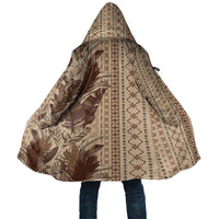 Women's Day Samoa Malu Tattoo Inspired Mix Teuila Cloak Vintage Tapa LT7 Unisex Beige - Polynesian Pride