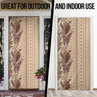 Women's Day Samoa Malu Tattoo Inspired Mix Teuila Door Cover Vintage Tapa LT7 - Polynesian Pride