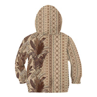 Women's Day Samoa Malu Tattoo Inspired Mix Teuila Kid Hoodie Vintage Tapa LT7 - Polynesian Pride