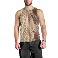 Women's Day Samoa Malu Tattoo Inspired Mix Teuila Men Tank Top Vintage Tapa LT7 - Polynesian Pride