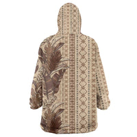 Women's Day Samoa Malu Tattoo Inspired Mix Teuila Wearable Blanket Hoodie Vintage Tapa LT7 - Polynesian Pride