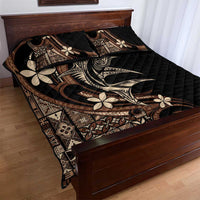Samoa Manuia le Aso Tuto'atasi Quilt Bed Set Siapo Mamanu Mix Tatau Marlin LT7 - Polynesian Pride
