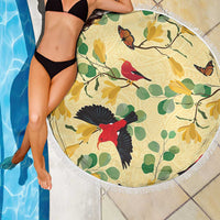 Aloha Hawaii Beach Blanket I'iwi on Mamane Pastel Cream LT7 - Polynesian Pride