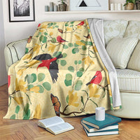 Aloha Hawaii Blanket I'iwi on Mamane Pastel Cream LT7 Light Yellow - Polynesian Pride