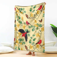 Aloha Hawaii Blanket I'iwi on Mamane Pastel Cream LT7 - Polynesian Pride
