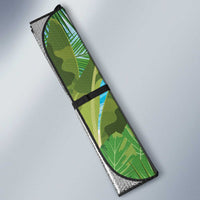 Have Yourself A Beachy Little Christmas Auto Sun Shade with Santa Chilling - Polynesian Pride