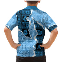 Bula Fiji Tapa Mix Christmas Family Matching Mermaid Dress and Hawaiian Shirt Vintage Style LT7 - Polynesian Pride