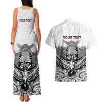 Aotearoa Personalized Couples Matching Tank Maxi Dress and Hawaiian Shirt Proud To Be Maori LT7 - Polynesian Pride