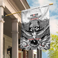 Aotearoa Personalized Garden Flag Proud To Be Maori LT7 House Flag White - Polynesian Pride