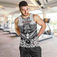 Aotearoa Personalized Men Tank Top Proud To Be Maori LT7 White - Polynesian Pride