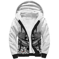 Aotearoa Personalized Sherpa Hoodie Proud To Be Maori LT7 Unisex White - Polynesian Pride