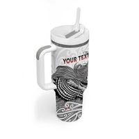 Aotearoa Personalized Tumbler With Handle Proud To Be Maori LT7 - Polynesian Pride