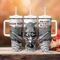Aotearoa Personalized Tumbler With Handle Proud To Be Maori LT7 - Polynesian Pride