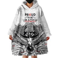 Aotearoa Personalized Wearable Blanket Hoodie Proud To Be Maori LT7 - Polynesian Pride
