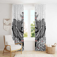 Aotearoa Personalized Window Curtain Proud To Be Maori LT7 - Polynesian Pride