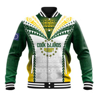 Cook Islands Rugby Custom Baseball Jacket Kuki's Aitu Champions - Polynesian Pride