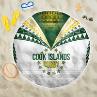 Cook Islands Rugby Beach Blanket Kuki's Aitu Champions - Polynesian Pride
