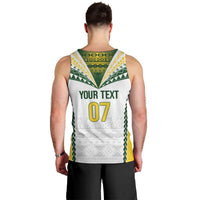 Cook Islands Rugby Custom Men Tank Top Kuki's Aitu Champions - Polynesian Pride
