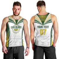 Cook Islands Rugby Custom Men Tank Top Kuki's Aitu Champions - Polynesian Pride