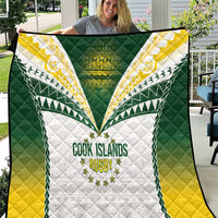 Cook Islands Rugby Quilt Kuki's Aitu Champions - Polynesian Pride