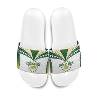 Cook Islands Rugby Slide Sandals Kuki's Aitu Champions LT7 Colorful - Polynesian Pride
