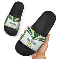 Cook Islands Rugby Slide Sandals Kuki's Aitu Champions LT7 - Polynesian Pride