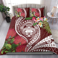 Aloha Hawaii Big Island Bedding Set Ohia Lehua Wahine