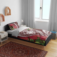 Aloha Hawaii Big Island Bedding Set Ohia Lehua Wahine