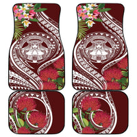 Aloha Hawaii Big Island Car Mats Ohia Lehua Wahine