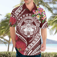 Aloha Hawaii Big Island Hawaiian Shirt Ohia Lehua Wahine LT7 - Polynesian Pride