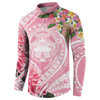Aloha Hawaii Maui Button Sweatshirt Goddess Lokelani Rose LT7 - Polynesian Pride