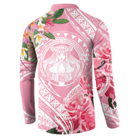 Aloha Hawaii Maui Button Sweatshirt Goddess Lokelani Rose LT7 - Polynesian Pride