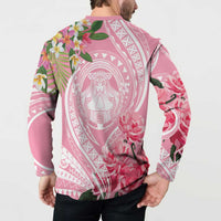 Aloha Hawaii Maui Button Sweatshirt Goddess Lokelani Rose LT7 - Polynesian Pride