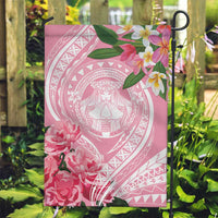 Aloha Hawaii Maui Garden Flag Goddess Lokelani Rose LT7 Garden Flag Pink - Polynesian Pride