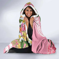 Aloha Hawaii Maui Hooded Blanket Goddess Lokelani Rose LT7 - Polynesian Pride