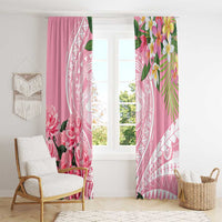 Aloha Hawaii Maui Window Curtain Goddess Lokelani Rose LT7 - Polynesian Pride