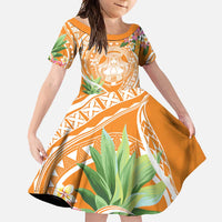 Aloha Hawaii Lanai Family Matching Tank Maxi Dress and Hawaiian Shirt Frangipani Mix Pineapple