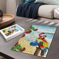 Have A Very Beach Christmas Puzzle Parrot By Lehua Flower LT7 - Polynesian Pride