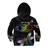 Personalised Polynesian Memorial Kid Hoodie Your Wings Were Ready But My Heart Was Not