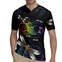 Personalised Polynesian Memorial Rugby Jersey Your Wings Were Ready But My Heart Was Not