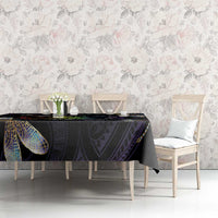 Personalised Polynesian Memorial Tablecloth Your Wings Were Ready But My Heart Was Not LT7 - Polynesian Pride