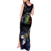Personalised Polynesian Memorial Tank Maxi Dress Your Wings Were Ready But My Heart Was Not LT7 - Polynesian Pride
