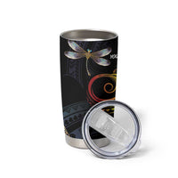 Personalised Polynesian Memorial Tumbler Cup Your Wings Were Ready But My Heart Was Not LT7 - Polynesian Pride