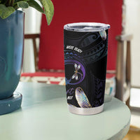 Personalised Polynesian Memorial Tumbler Cup Your Wings Were Ready But My Heart Was Not LT7 - Polynesian Pride