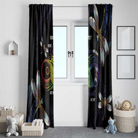 Personalised Polynesian Memorial Window Curtain Your Wings Were Ready But My Heart Was Not LT7 - Polynesian Pride