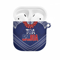 Toa Samoa Rugby AirPods Case Ulafala Mix Nifo'oti LT7 Blue - Polynesian Pride