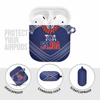 Toa Samoa Rugby AirPods Case Ulafala Mix Nifo'oti LT7 - Polynesian Pride