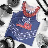 Toa Samoa Rugby Custom Men Tank Top Ulafala Mix Nifo'oti - Polynesian Pride