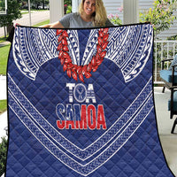Toa Samoa Rugby Quilt Ulafala Mix Nifo'oti - Polynesian Pride