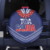 Toa Samoa Rugby Spare Tire Cover Ulafala Mix Nifo'oti - Polynesian Pride
